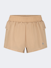 Oil&Gaz Breathable Women Training Short Begie