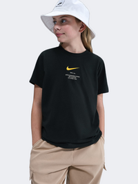 Nike Sportswear Boys Lifestyle T-Shirt Black/Gold