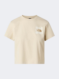 The North Face Sun Regular Graphic Women Lifestyle T-Shirt Desert Stone