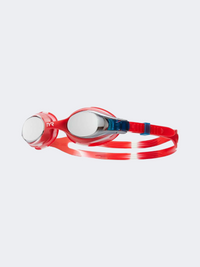 Tyr Swimple Tie Dye Mirrored Kids Swim Goggles Silver/Red