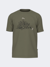 New Balance Athletics Pile Men Lifestyle T-Shirt Dark Olivine