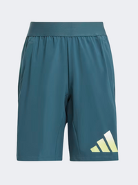 Adidas Aeroready Woven Kids-Boys Sportswear Short Arctic Night/Lime