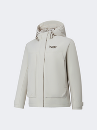 Erke Down Women Training Jacket Light Khaki