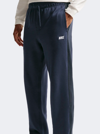 Nike Club Varsity Open Hem Men Lifestyle Pant Obsidian/White