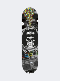 Roces Textureskull Concave Unisex Skating Skateboard Black