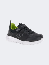 Lotto Spacelite Amf Vi Infant-Boys Lifestyle Shoes Black/White