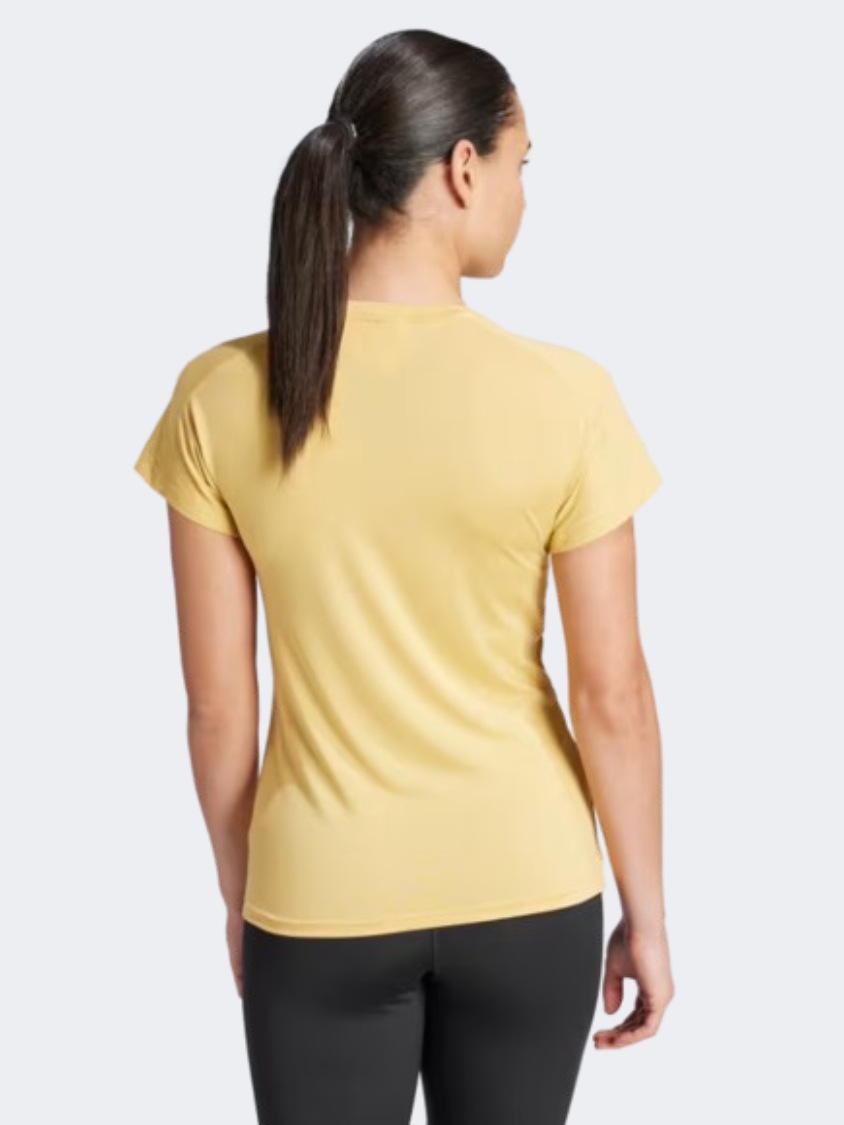 Adidas Essentials Minimal Branding Women Training T-Shirt Oat