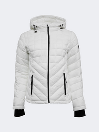 Lotto Bomber Cortina Iv Women Lifestyle Jacket Candy White