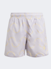 Adidas Wve Clx Boys Swim Short Silcver Dawn/Spark