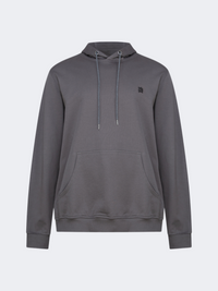 Oil And Gaz Big Size Men Lifestyle Hoody Grey