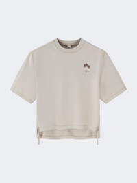 Erke Women Lifestyle T-Shirt Dark Grey