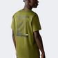 The North Face Fondation Mountain Lines Graphic Men Hiking T-Shirt Forest Olive
