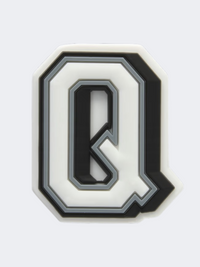 Crocs Letter Q Unisex Lifestyle Pins White/Grey