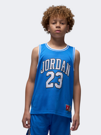 Nike Jordan 23 Boys Basketball Tank Sport Blue