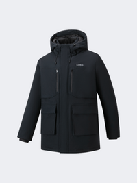 Erke Medium Length Down Men Lifestyle Jacket Black