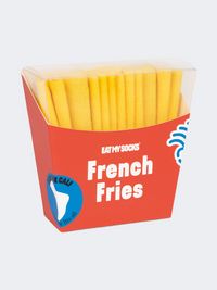 Eat My Socks French Fries Unisex Lifestyle Sock Multicolor