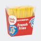 Eat My Socks French Fries Kids Lifestyle Sock Multicolor
