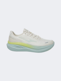 Erke Women Running Shoes Creamy White