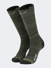 Salewa Ortles Merino Knee Men Hiking Sock Dark Olive