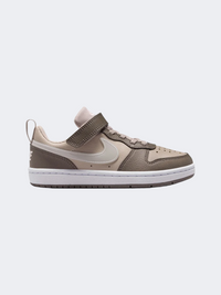 Nike Court Borough Low Ps-Boys Lifestyle Shoes Moon Particle/White