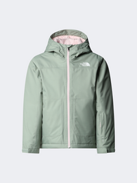 The North Face Freedom Insulated Girls Skiing Jacket Slate Moss