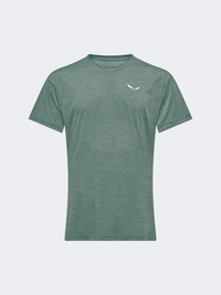 Salewa Puez Mel Dry Men Hiking T-Shirt Willow Melange