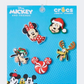 Crocs Mickey Xmas 5 Pack Unisex Lifestyle Pins Multicolor