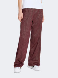 Adidas Lurex Firebird Women Original Pant Maroon