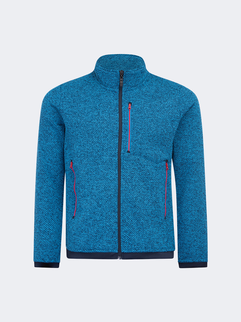 Oil And Gaz Functional Men Skiing Fleece Navy Blue