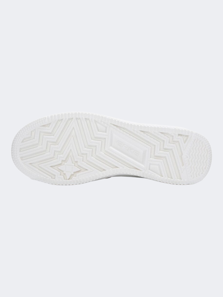 Erke Skateboard Men Lifestyle Shoes Light White/Black