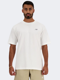 New Balance Small Logo Men Lifestyle T-Shirt White