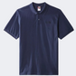 The North Face Piquet Men Lifestyle Polo Short Sleeve Summit Navy