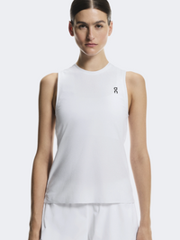On Court Women Tennis Tank White