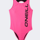 ONeill Essentials Sun And Joy Girls Beach Monokini Rosa Shocking