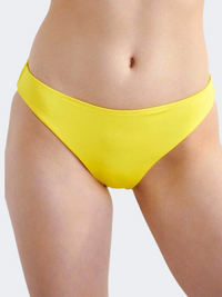 Blu4U Solids Women Beach Slip Yellow