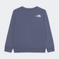 The North Face Simple Dome Relaxed Crew Women Lifestyle Sweatshirt Twilight Galaxy