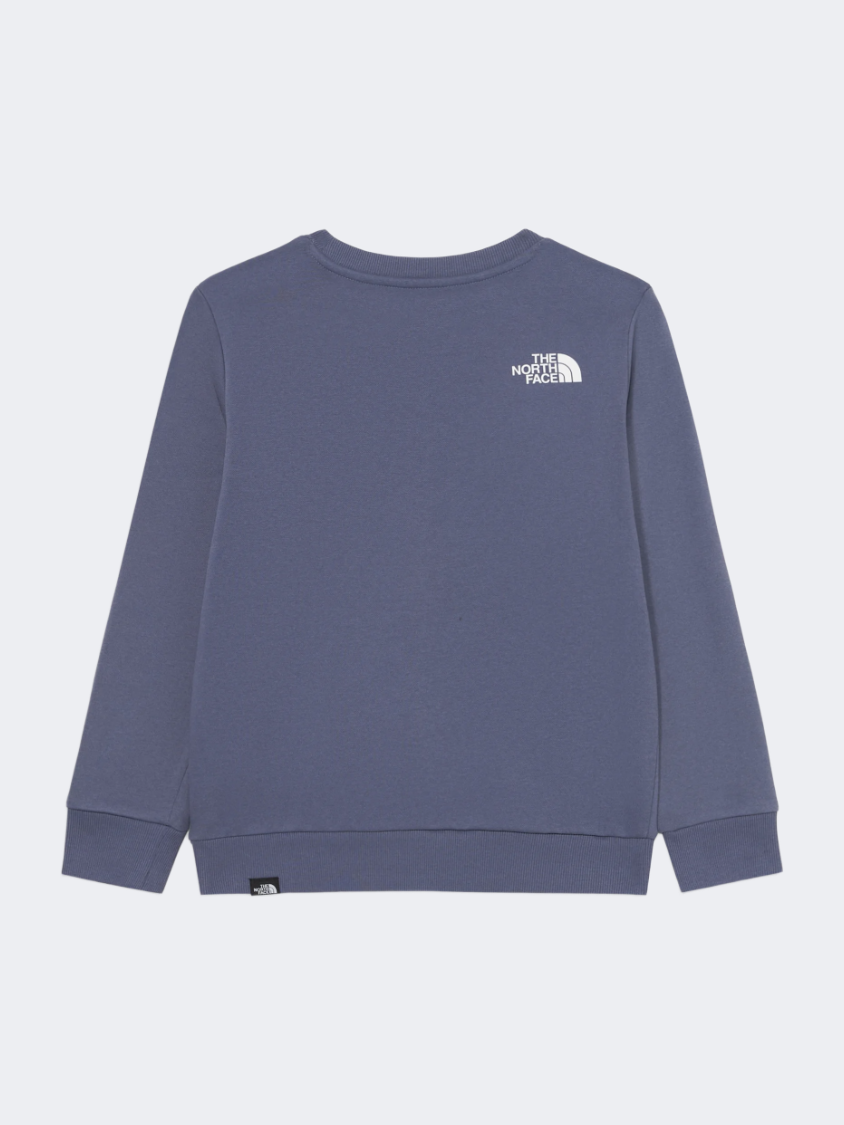 The North Face Simple Dome Relaxed Crew Women Lifestyle Sweatshirt Twilight Galaxy