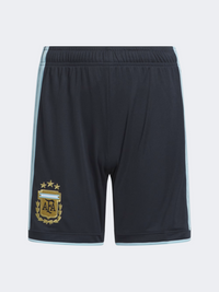Adidas Argentina 26 Home Kids-Unisex Football Short Night Navy/Icey Blue