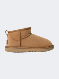 UGG Classic Ultra Mini Kids-Girls Lifestyle Shoes Chestnut