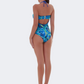 Bluepoint Women Beach Monokini Blue Lagoon/Royal