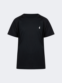 Oil And Gaz Durable Kids Multisport T-Shirt Black