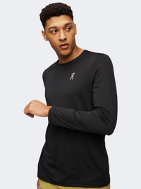 On Core Men Running Long Sleeve Black