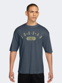 Nike Jordan City Crew Men Lifestyle T-Shirt Blue Fox/Alligator