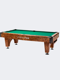 Fas Compact Billiard Pool Table Brown/Green