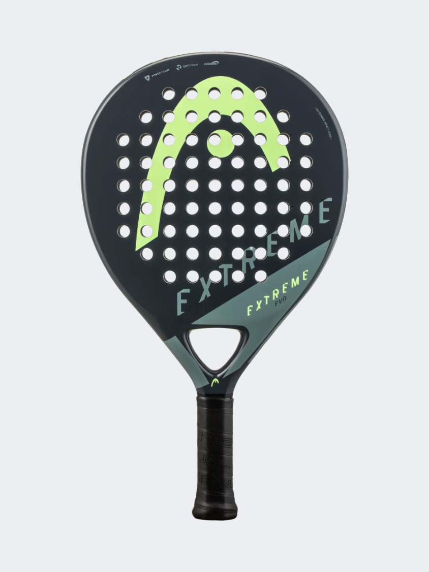 Head Evo Extreme 23 Padel Racquet Silver/Black/Green