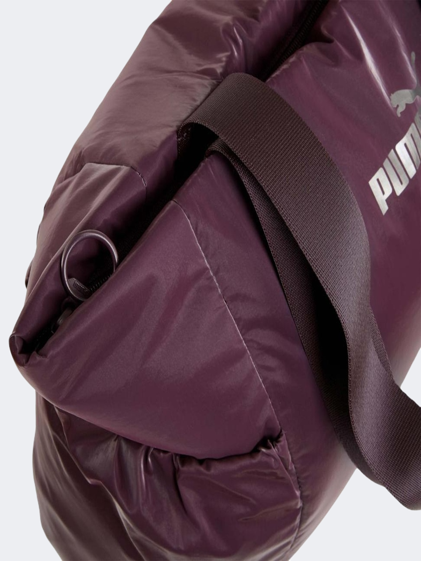 Puma Core Up Large Shopper Women Lifestyle Bag Midnight Plum