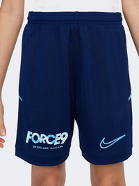 Nike Erling Haaland Academy Boys Football Short Blue