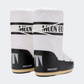 Moonboot Icon Nylon Unisex After Ski Boot Black/White