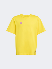 Adidas The Simpsons Graphics Tee Kids-Boys Sportswear T-Shirt Yellow