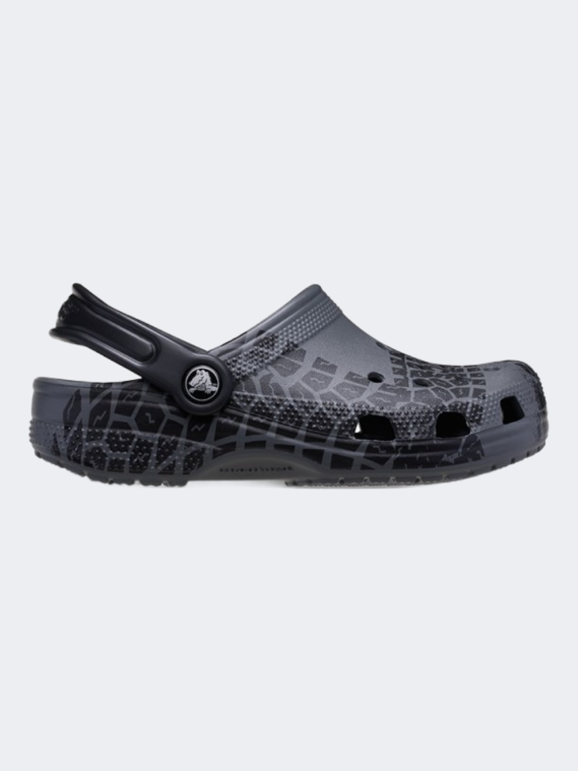 Crocs Classic Tire Print Infant Lifestyle Clog Slate Grey